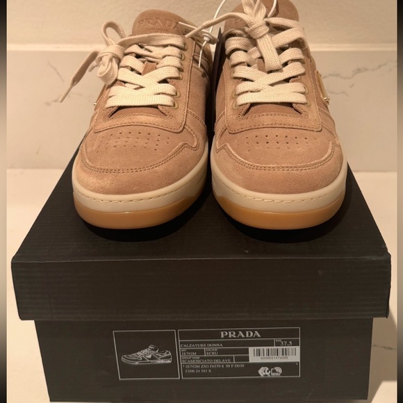 Prada women’s Tan Sneakers - Picture 13 of 13